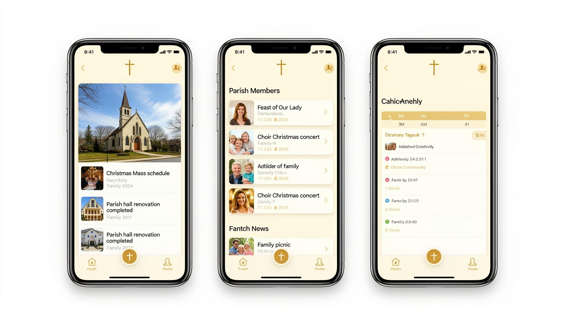 TeraHub member app — news feed, directory and events